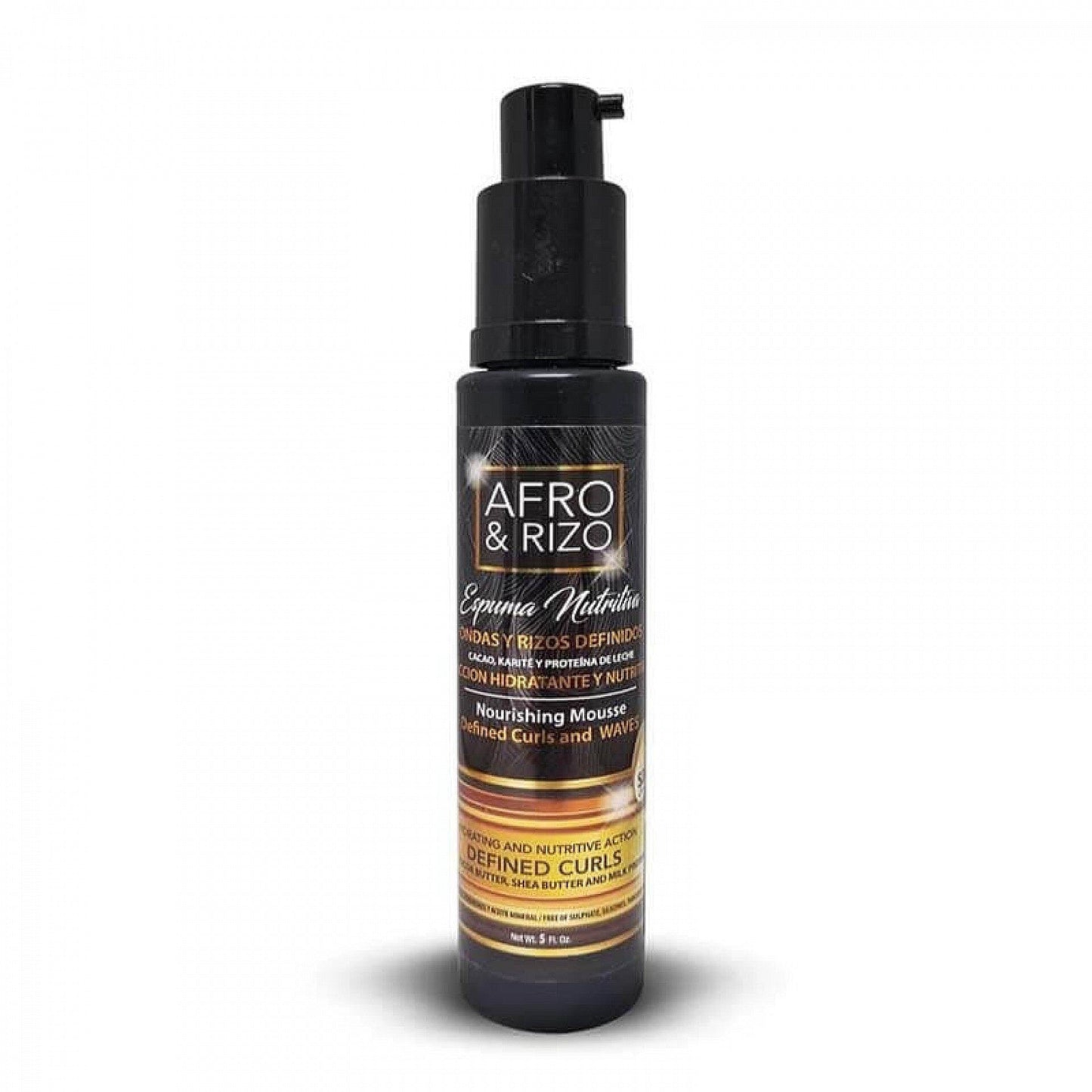 Afro & Rizo Brillo en spray 8oz / ml (Styling Mousse) DominicanCurls 