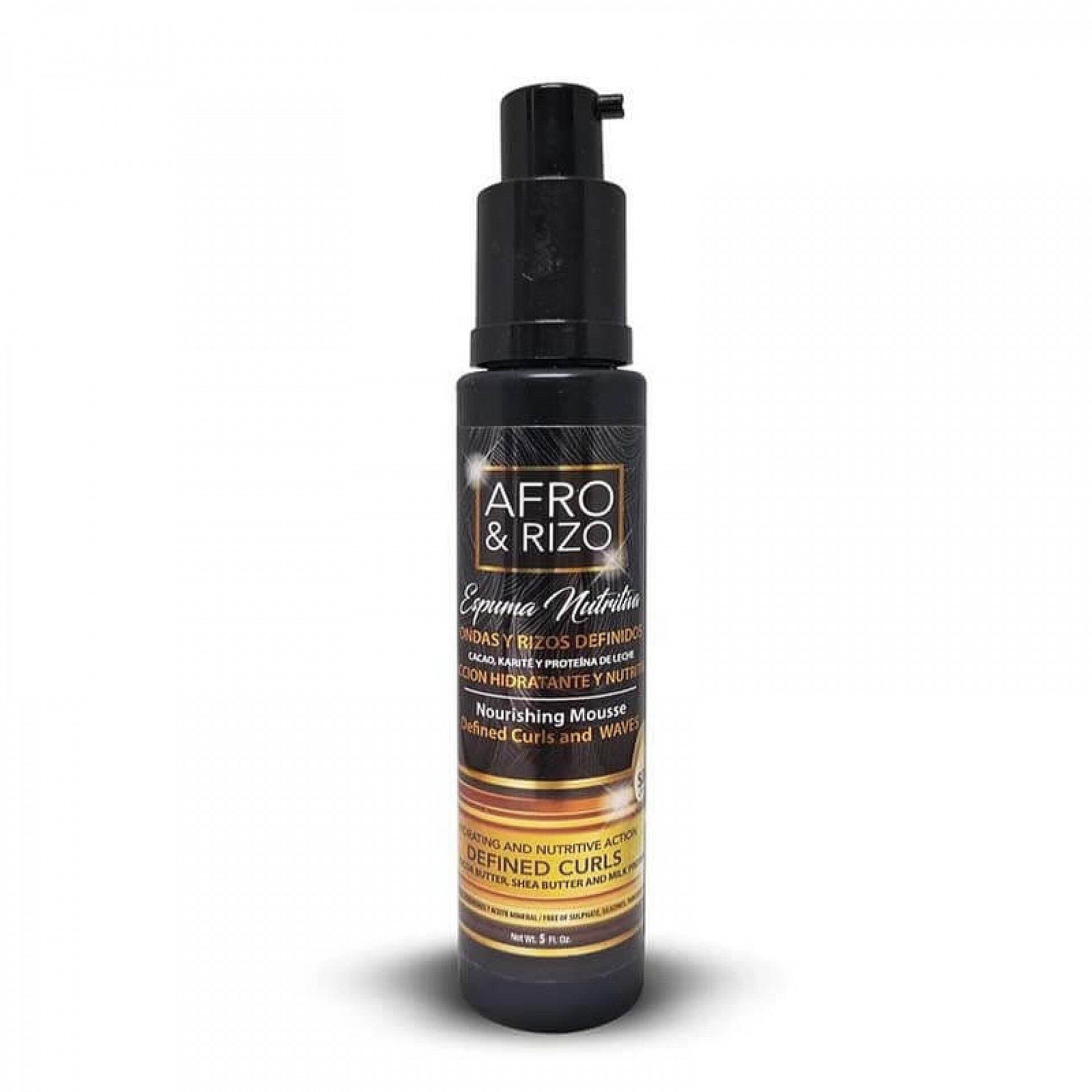 Afro & Rizo Brillo en spray 8oz / ml (Styling Mousse) DominicanCurls 